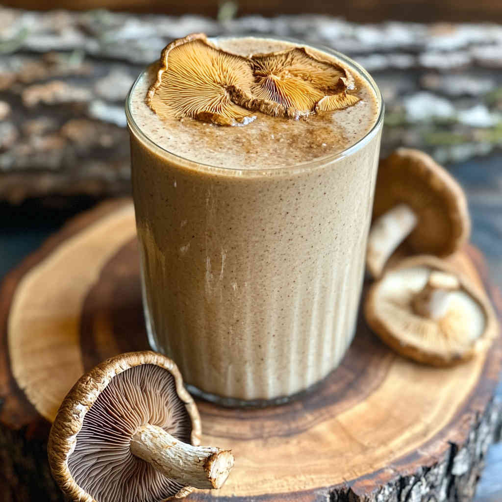 Turkey Tail Mushroom Smoothie
