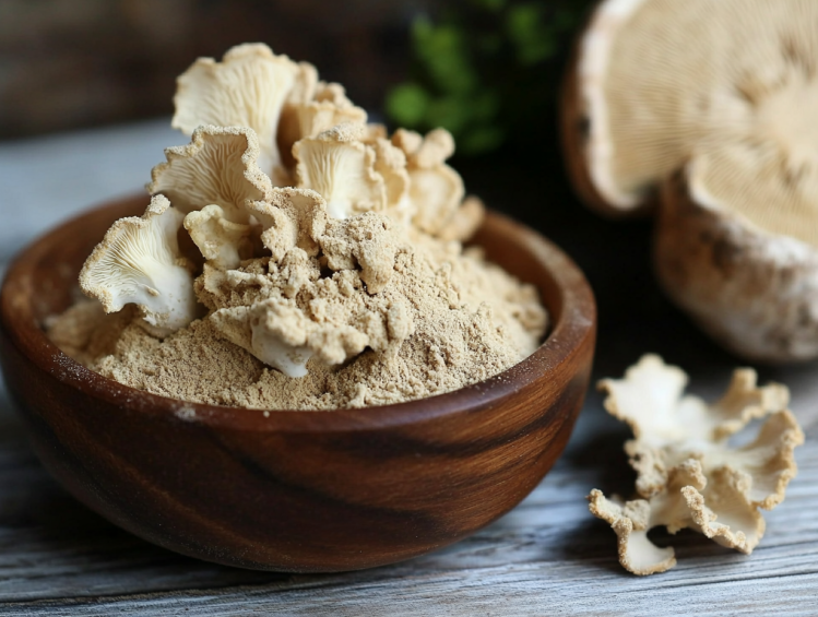 Adding Tremella Mushroom Powder to Smoothie