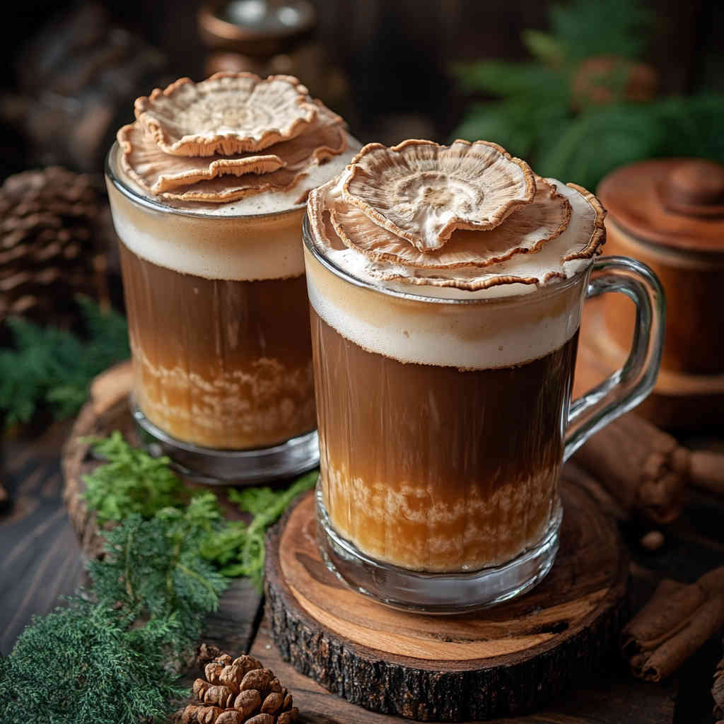 Turkey Tail Mushroom Beverage