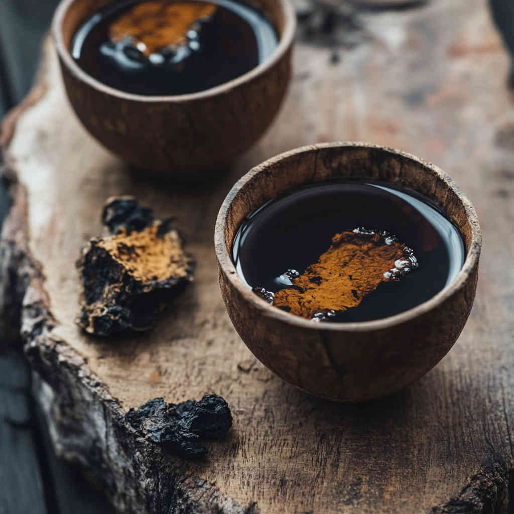 Integrate Chaga into Herbal Teas