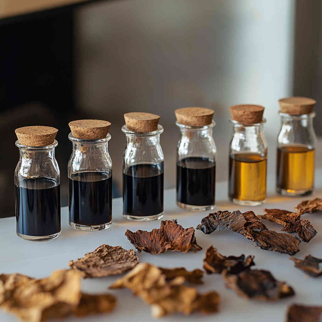 Quality control testing for Chaga extracts