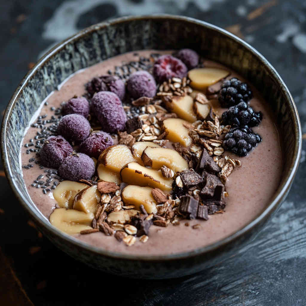 Smoothie Bowl with Maitake Extract